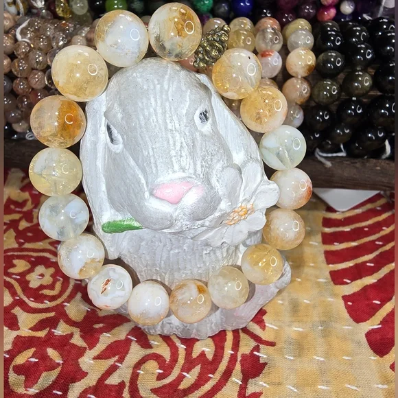 12mm Citrine Bracelet - Picture 9 of 13